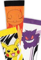 logo przedmiotu Pokemon Crew Socks Charmander Gengar Pikachu (3 Pack) Size 43/46