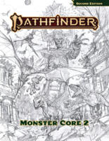 logo przedmiotu Pathfinder RPG Monster Core 2 Sketch Cover Edition