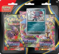 logo przedmiotu Pokemon TCG Mega Evolution Phantasmal Flames 3-Pack Weavile