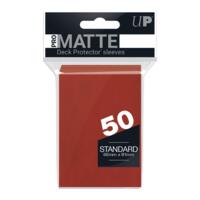 logo przedmiotu Protektory Ultra Pro Standard CCG Pro-Matte Czerwone 50 szt.