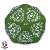logo przedmiotu K20 Licznik Poziomów Do Gier Karcianych Zielono-biała