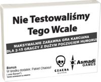 logo przedmiotu Nie Testowaliśmy Tego Wcale