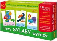 logo przedmiotu Litery, sylaby, wyrazy