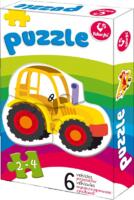 logo przedmiotu Pierwsze puzzle - pojazdy
