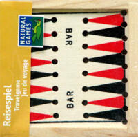 logo przedmiotu Backgammon drewniany wersja mini 9cm NG