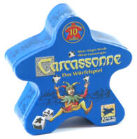 logo przedmiotu Carcassonne - gra kościana w metalowej puszce (ed.skandynawska)