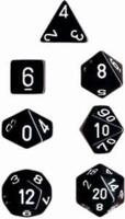 logo przedmiotu Black/White Opaque 7 die set