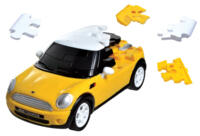 logo przedmiotu Puzzle 3D CARS - Mini Cooper (żółty)