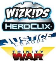 logo przedmiotu DC HeroClix: Justice League – Trinity War 10 Ct. Booster Brick 