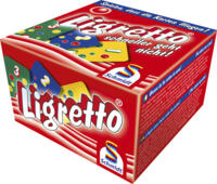 logo przedmiotu Ligretto - czerwone pudełko
