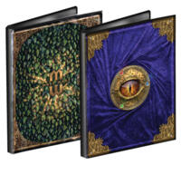 logo przedmiotu Mage Wars Spellbook Pack 2: Green Dragonscale i Monster Eye