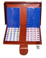 logo przedmiotu Mahjong popularny - niebieski