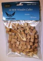 logo przedmiotu Drewniane znaczniki 10mm naturalne 100 sztuk
