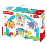 logo przedmiotu Puzzle Baby Rainbow Forest Mattel Fisher