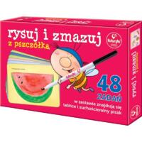 logo przedmiotu Rysuj i zmazuj z pszczółką