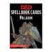 obrazek D&D 5e Spell Deck Paladin (69 cards) 