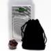 obrazek Dice - D20 Metal Spindown with velvet bag - Black 