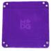 obrazek Velvet Dice Tray With Leather Backing (violet) 