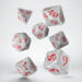 obrazek Komplet Kości Classic RPG Dice Set - Perłowo-czerwony 