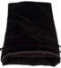 obrazek Black Velvet Dice Bag with Black Satin Lining 6x8 
