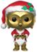 obrazek Funko POP Bobble: Star Wars: Holiday Santa C-3PO 