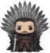 obrazek Funko POP Deluxe: Game of Thrones S10 - Jon Snow Sitting Throne 