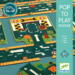 obrazek Djeco Puzzle kartonowe Drogi 