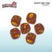 obrazek Zombicide Dice - Brown 