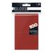 obrazek Protektory Ultra Pro Standard CCG Gloss Czerwone 100 szt. 