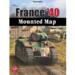 obrazek France 40 2nd. Edition Mounted Map (edycja angielska) 