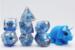 obrazek Blue Triceratops RPG Dice Set 