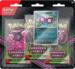 obrazek Pokemon TCG: Shrouded Fable - 3-Pack Blister - Pecharunt 