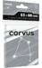 obrazek Koszulki na karty Rebel Light Corvus Inner Sleeve (63x88 mm) 