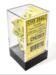 obrazek Zestaw kości RPG Opaque Pastel Yellow/Black Polyhedral (7) 