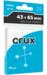 obrazek Koszulki na karty Rebel (43x65 mm) Crux Medium, 100 sztuk 