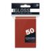 obrazek Protektory Ultra Pro Standard CCG Gloss Czerwone 50 szt 