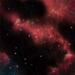 obrazek Space Game Mat - Crimson Gas Cloud 
