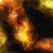obrazek Space Game Mat - Fiery Nebula 