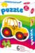 obrazek Pierwsze puzzle - pojazdy 