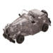 obrazek Crystal Puzzle - Automobil - czarny 