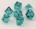 obrazek Teal/White translucent 7 die set 