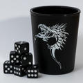 logo przedmiotu Dice Cup  Black w Dragon Emblem 