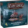logo przedmiotu  Runewars Miniatures Game Baron Zachareth Hero Expansion