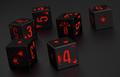 logo przedmiotu Mutant Chronicles 12 x D6 Dark Symmetry Combat Dice Set