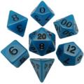 logo przedmiotu 16mm Polyhedral Dice Set Glow Blue