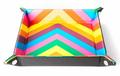 logo przedmiotu Velvet Dice Tray With Leather Backing (rainbow)