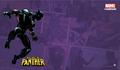 logo przedmiotu Marvel Champions Black Panther Game Mat