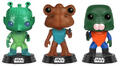 logo przedmiotu Funko POP Bobble 3Pack Star Wars  Greedo Hammerhead Walrus 