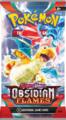 logo przedmiotu Pokemon TCG Scarlet  Violet  Obsidian Flames  Booster