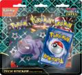 logo przedmiotu Pokemon TCG Paldean Fates Tech Sticker Maschiff